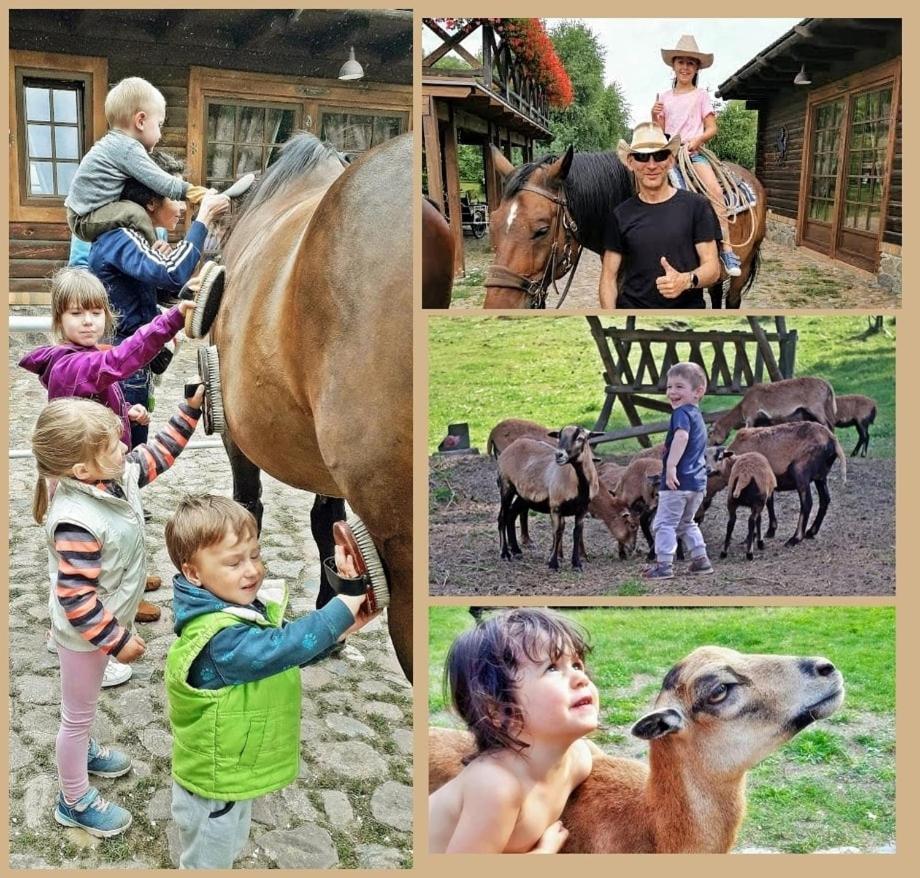 Вилла Tamarynowa Osada - Kraina Udanego Wypoczynku Lowyn Экстерьер фото